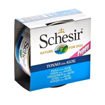 Schesir Puppy σε Ζελέ με Τόνο & Αλόη 6x150g Schesir Dog - 1