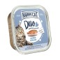 Happy Cat Duo Menu Βοδινό - Μπακαλιάρος 100g Happy Cat Duo Menu Βοδινό - Μπακαλιάρος 100g