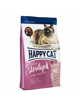 Happy Cat Supreme Sterilised Βοδινό 1,3kg