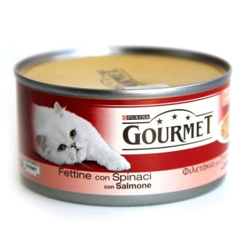 Gourmet Φιλετάκια Σολομού & Σπανάκι 195g Purina Gourmet - 1