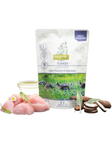 Isegrim Adult Mountain Γαλοπούλα 410gr Isegrim Adult Mountain Γαλοπούλα 410gr