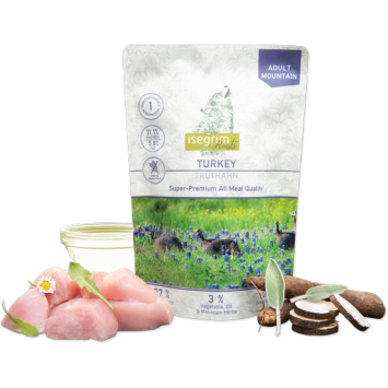 Isegrim Adult Mountain Γαλοπούλα 410gr Isegrim - 1