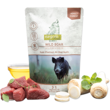 Isegrim Adult Forest Αγριογούρουνο 410gr Isegrim - 1