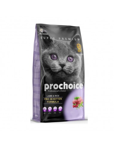 ProChoice 38 Kitten Αρνί και Ρύζι 15kg