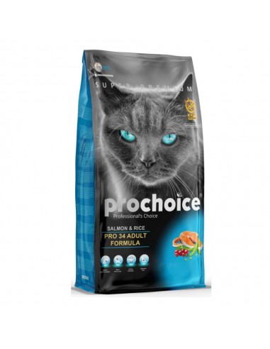 ProChoice 34 Adult Σολομό και Ρύζι 15kg ProChoice 34 Adult Σολομό και Ρύζι 15kg