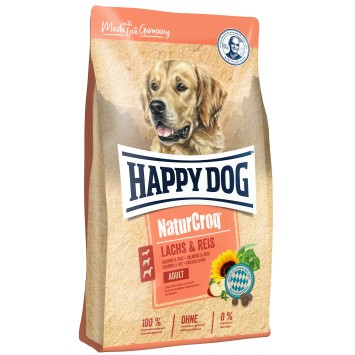 Happy Dog Naturcroq Adult Salmon & Rice