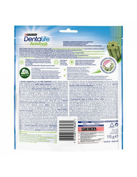 Purina DentaLife ActivFresh small115g