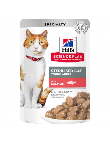 HILL'S Science Plan Adult Sterilised Σολομό 85g HILL'S Science Plan Adult Sterilised Σολομό 85g
