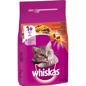 Whiskas Adult Μοσχάρι 350g