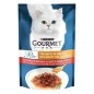 Gourmet Perle Φιλετάκια ''Θριαμβος'' της Σάλτσας σε Σάλτσα με Βοδινό 85g Gourmet Perle Φιλετάκια ''Θριαμβος'' της Σάλτσας σε Σάλτσα με Βοδινό 85g