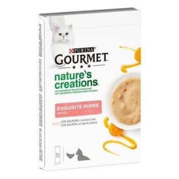 Gourmet Nature's Creations Puree Με Σολομό & Καρότα 5x10gr Purina Gourmet - 1