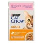 Purina Cat Chow Adult Σολομός & Πράσινα Φασολάκια σε Ζελέ 85gr Purina Cat Chow Adult Σολομός & Πράσινα Φασολάκια σε Ζελέ 85gr