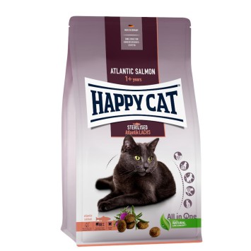Happy Cat Supreme Sterilised Σολομός 4kg