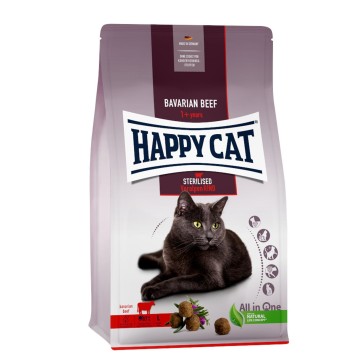 Happy Cat Supreme Sterilised Βοδινό 4kg