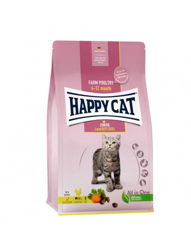 Happy Cat Supreme Junior Πουλερικά Geflugel 1,3kg Happy Cat Supreme Junior Πουλερικά Geflugel 1,3kg