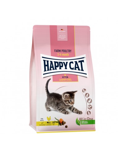 Happy Cat Supreme Kitten Πουλερικά Geflugel 1,3kg Happy Cat Supreme Kitten Πουλερικά Geflugel 1,3kg