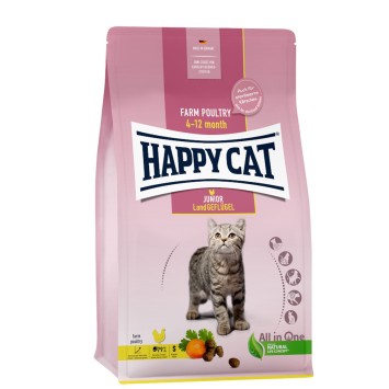 Happy Cat Supreme Junior Πουλερικά Geflugel 4kg