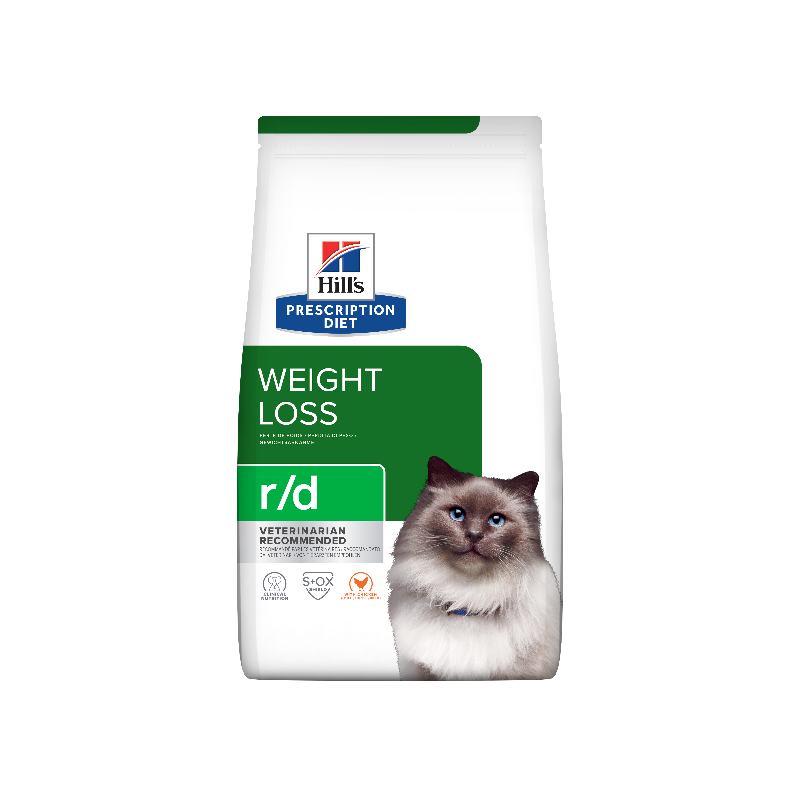 Hill's Prescription Diet Feline r/d Weight Reduction 3kg Hill's Prescription Diet Feline r/d Weight Reduction 3kg