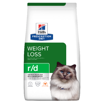 Hill's Prescription Diet Feline r/d Weight Reduction Κοτόπουλο 3kg Hill's Prescription Diet Feline - 1