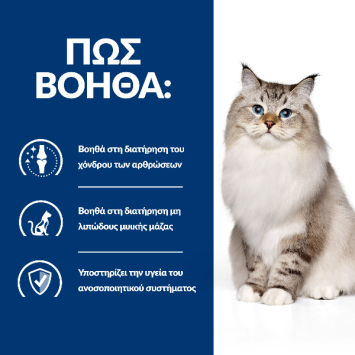 Hill's Prescription Diet Feline j/d Joint Care Κοτόπουλο 1,5kg Hill's Prescription Diet Feline - 2