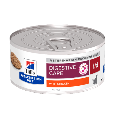 Hill's Prescription Diet Feline i/d Digestive Care Κοτόπουλο 156g Hill's Prescription Diet Feline - 1