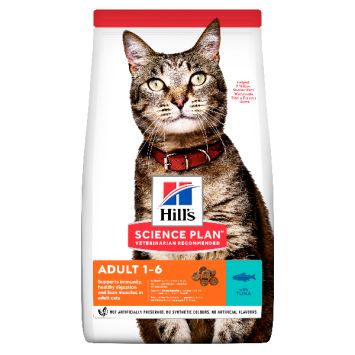 HILL'S Science Plan Adult για γάτες με Τόνο 1,5kg Hill's Science Plan Feline - 1