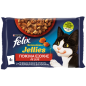 Felix Sensations Jellies Πολυσυσκευασία Βοδινό & Κοτόπουλο 4x85g Felix Sensations Jellies Πολυσυσκευασία Βοδινό & Κοτόπουλο 4x85g