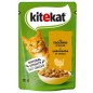 Kitekat® Adult Πλήρης Υγρή Τροφή Γάτας Γαλοπούλα σε Σάλτσα Φακελάκι 85g Kitekat® Adult Πλήρης Υγρή Τροφή Γάτας Γαλοπούλα σε Σάλτσα Φακελάκι 85g