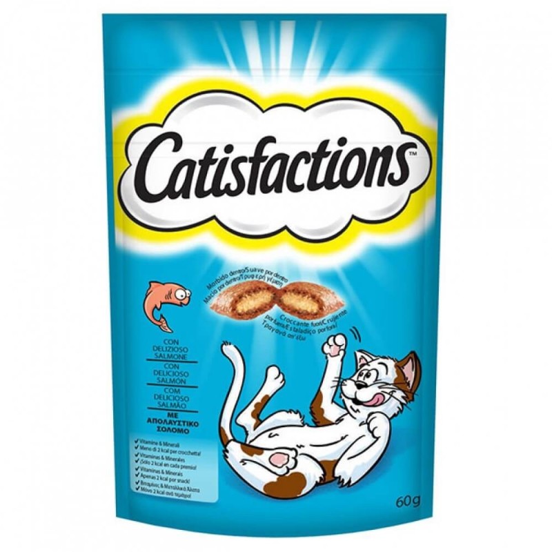 Catisfactions Snack Salmon 60gr