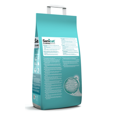 Sanicat Clumping White Χωρίς άρωμα 10lt