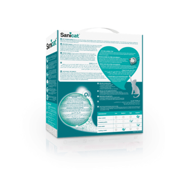 Sanicat Active White Ultra Clumping Fragrance Free 10lt(Box) Sanicat - 2
