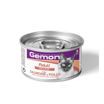 Gemon Cat Mousse Adult Salmon & Chicken 85g Gemon - 1