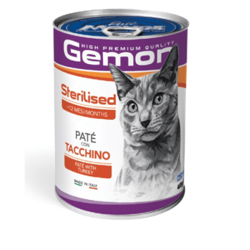 Gemon Cat Pate Sterilized Turkey 400g Gemon - 1