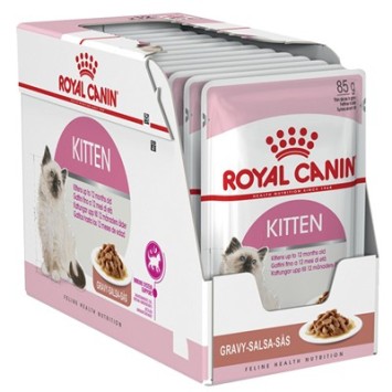 Royal Canin Wet Kitten Instinctive in Gravy 12x85g Royal Canin Feline Health Wet - 1