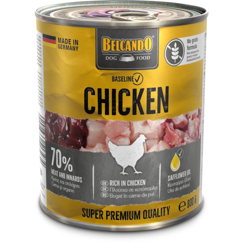 Belcando Dog Baseline Adult με Κοτόπουλο 800gr Belcando Dog Baseline Adult με Κοτόπουλο 800gr