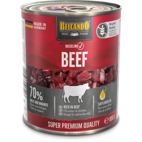 Belcando Dog Baseline Adult με Βοδινό 800gr  - 2