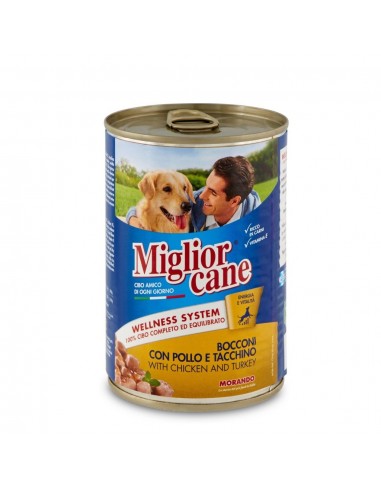 Miglior cane Professional Κομματάκια Με Κοτόπουλο & Γαλοπούλα 1250g
