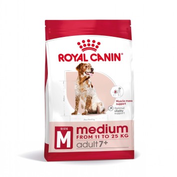 Royal Canin Medium Adult 7+ 15kg Royal Canin Size - 1