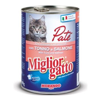 Miglior Gatto Πατέ με Σολομό 400g Miglior Gatto - 1