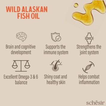 Schesir Grizzly Fish Oil 500ml Schesir Dog - 4
