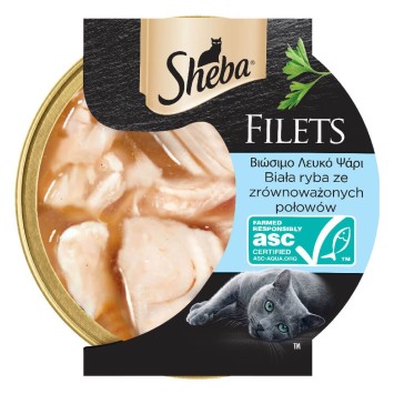 Sheba Fillets Λευκό Ψάρι 60gr Sheba - 1