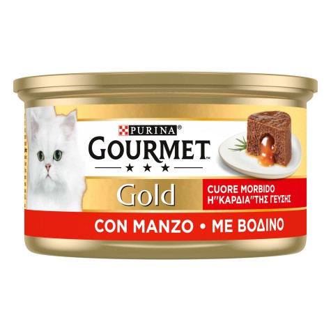 Gourmet Gold Η Καρδιά της Γεύσης με γεύση Βοδινό 85g