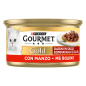Gourmet Gold με κομμάτια σε σάλτσα Βοδινού 85gr