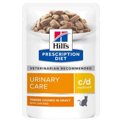 Hill's Prescription Diet Feline c/d Multicare Urinary Care Κοτόπουλο 85g
