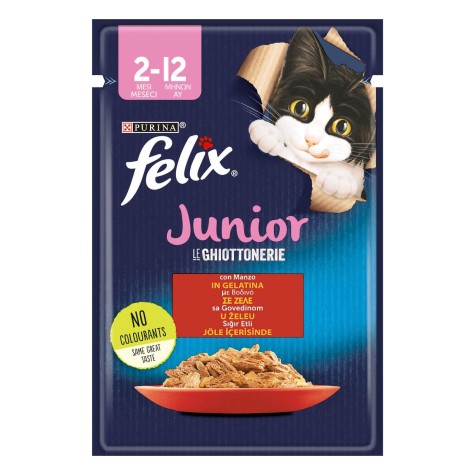 Felix Junior με Βοδινό σε ζελέ 85g