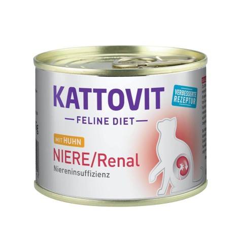 Kattovit γάτας Renal με Κοτόπουλο 185gr
