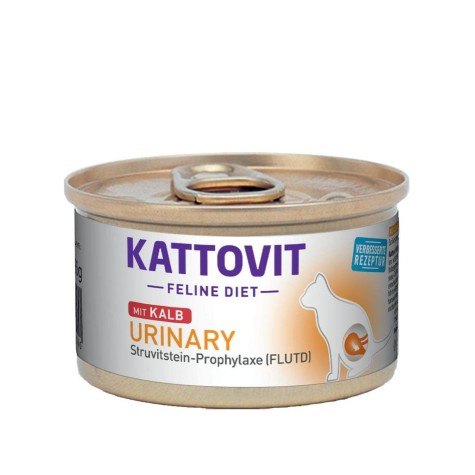 Kattovit γάτας Urinary με Μοσχάρι 85gr