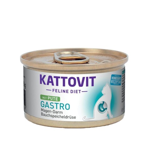 Kattovit γάτας Gastro με Γαλοπούλα 85gr