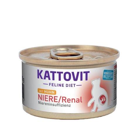 Kattovit γάτας Renal με Κοτόπουλο 85gr