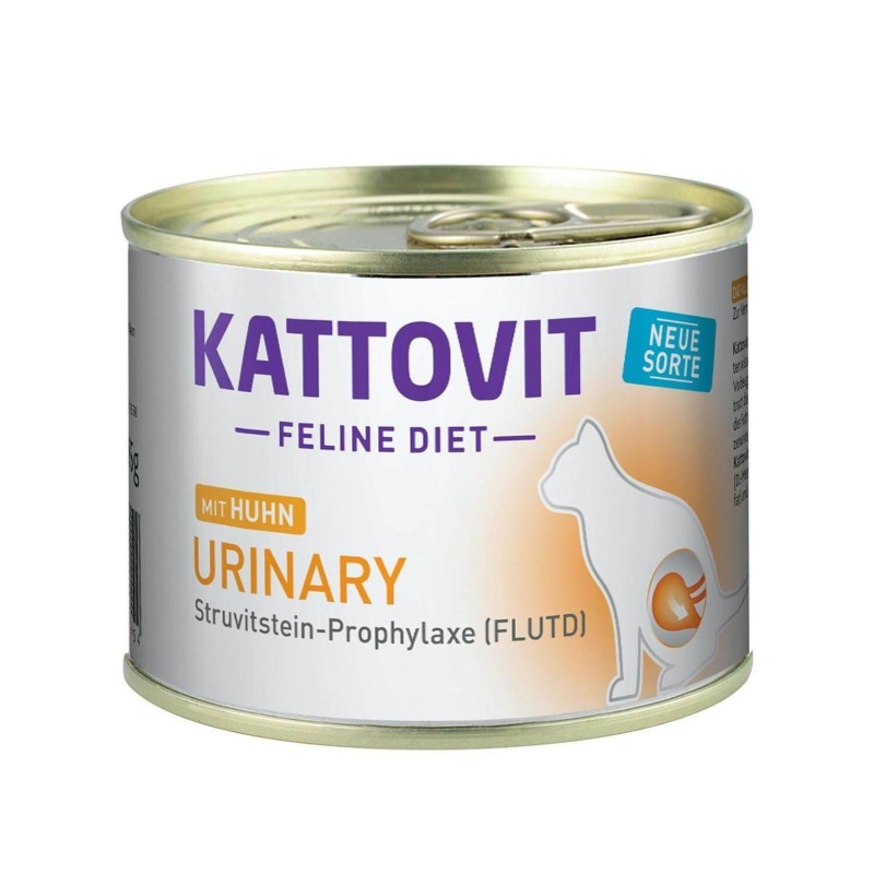 Kattovit γάτας Urinary με Κοτόπουλο 185gr